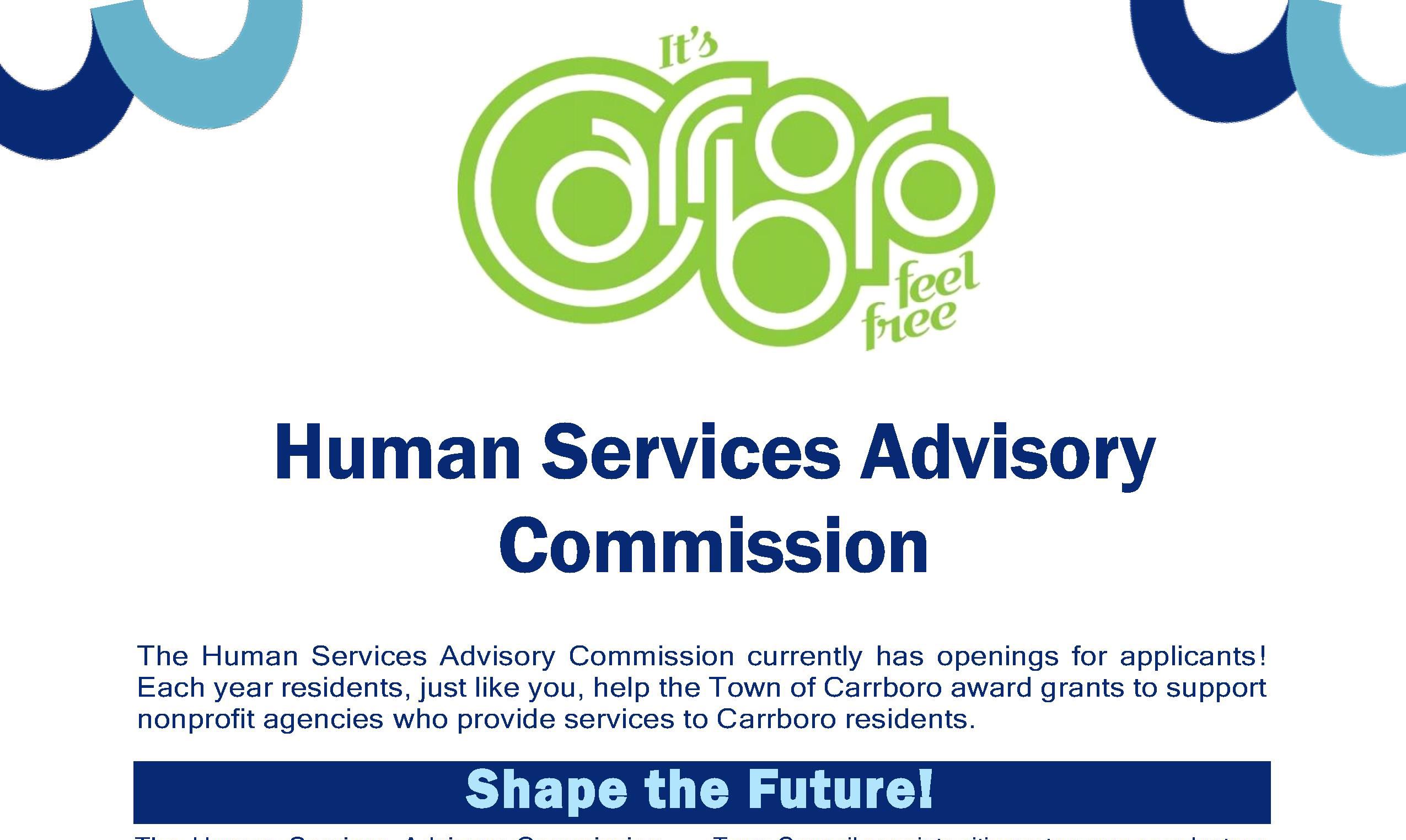 Human Services Flyer New Crop