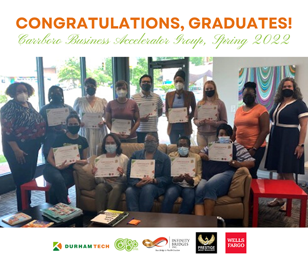 Carrboro BAG grad group 5.21.22